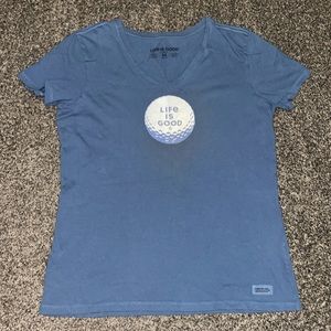 Life is Good Crusher Tee